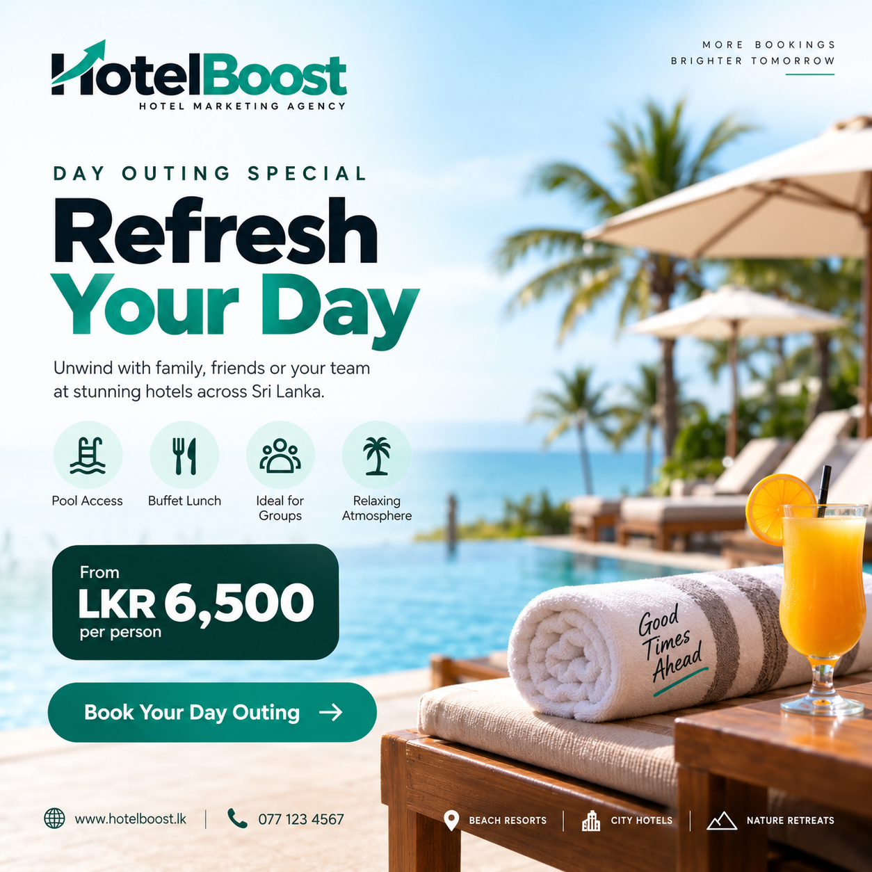 Hotel Day Outing Promotion
